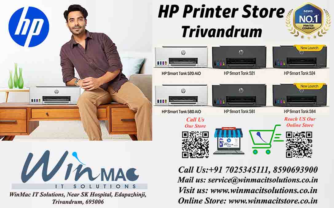 HP Printer Store Trivandrum 2025 New