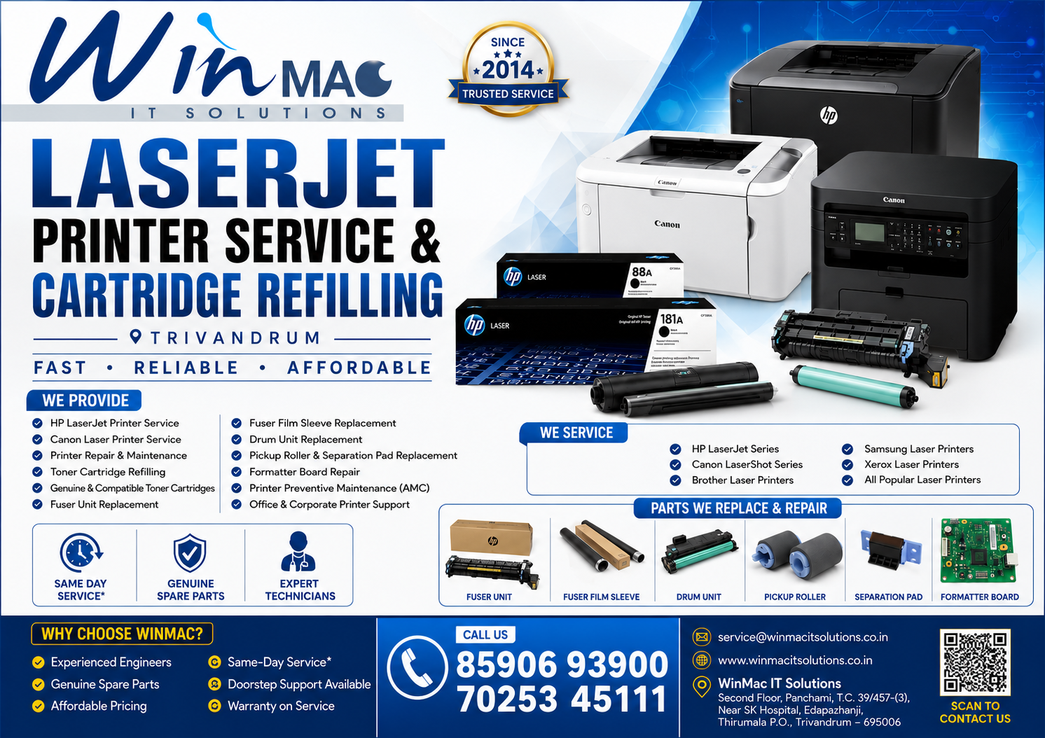 Printer Service Trivandrum